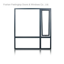 Ventanas de aluminio inteligentes con doble acristalamiento (FT-W70)